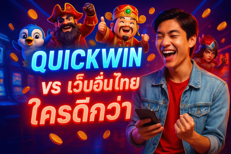 QUICKWIN vs เว็บอื่นในไทย ใครดีกว่า?